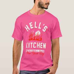 T-shirt Hell's Kitchen Burnin' Pickleball Club New York Ci