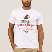 Helper Head Elf officiel Père Noël