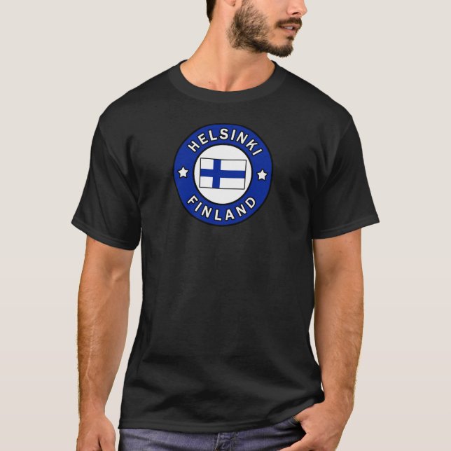 T-shirt Helsinki Finlande (Devant)