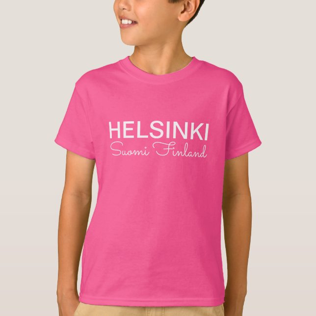 T-shirt Helsinki Metro Soll vêtements personnalisés (Devant)