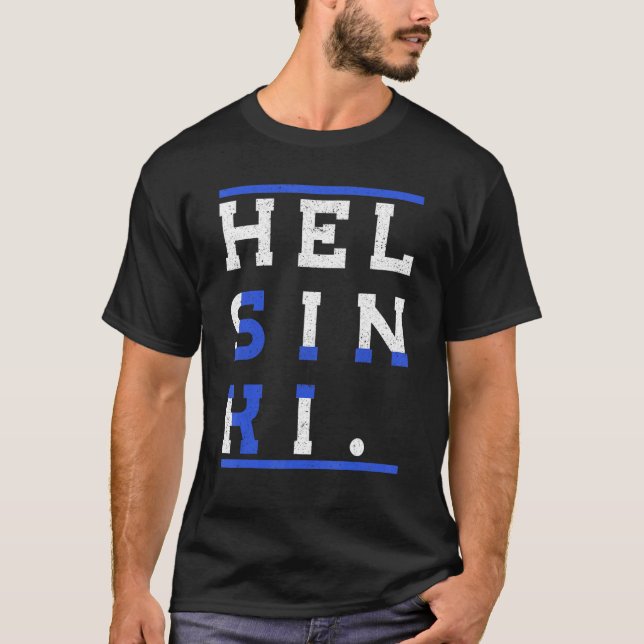 T-shirt Helsinki Suomi 1 (Devant)