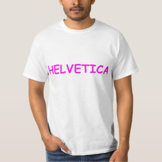 T-shirt Helvetica sans la TA
