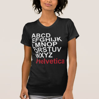 T-shirt helvetica_white