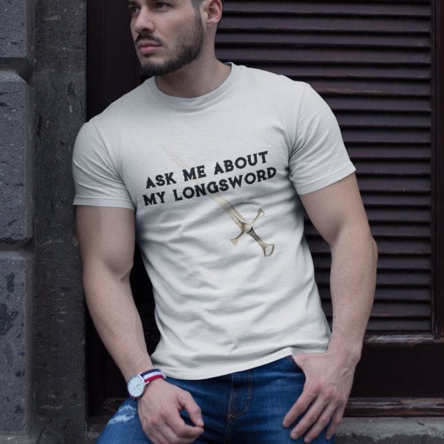 T-shirt HEMA Historique Arts Martiaux Européens Longsword (Créateur téléchargé)