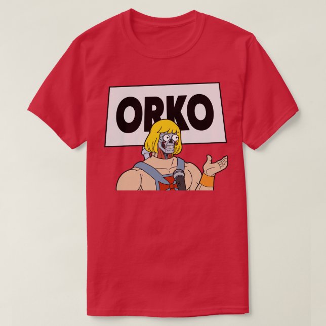 T-shirt Heman Ils Vivent La Parodie (Design devant)