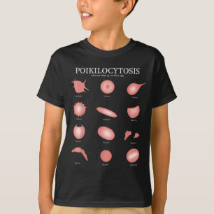 T-shirt Hématologie Laboratoire de science des globules ro