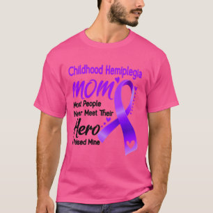 T-shirt Héméliplégie De L'Enfance Mme La plupart des gens