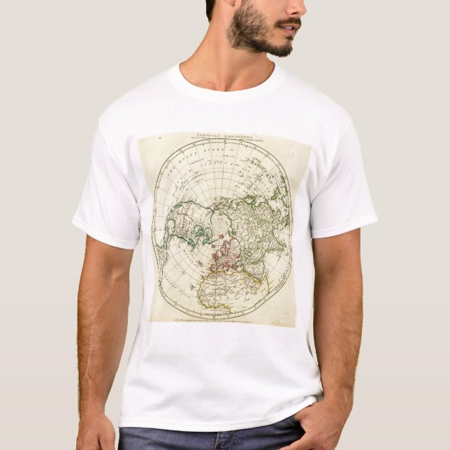 T-shirt Hémisphère nord 2 (Devant)