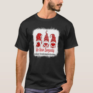 T-shirt Hémochromatose héréditaire de Bourgogne Sensibilis