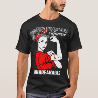T-shirt Hémochromatosis Guerrier Une conscience indestruct