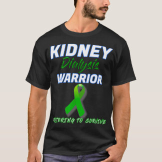 T-shirt Hémodialyse du guerrier dialyse rénale Peritoneal 