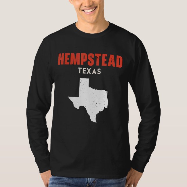 T-shirt Hempstead Texas USA State America Travel Texas (Devant)