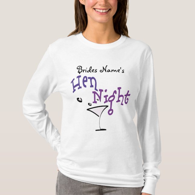T-shirt Hen Night (Devant)