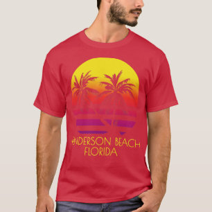 T-shirt Henderson Beach Floride Vintage coucher de soleil