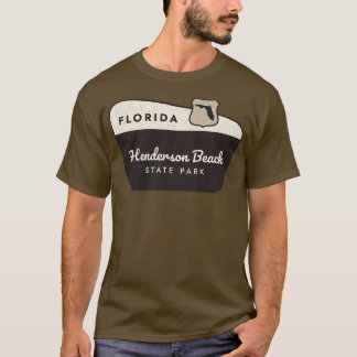 T-shirt Henderson Beach State Park Floride Affiche de bien