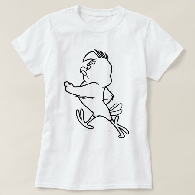 T-shirt Henery Hawk Walking (Design devant)