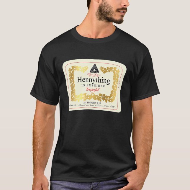 T-shirt Hennything Possible Ce Soir Top Tonic (Devant)