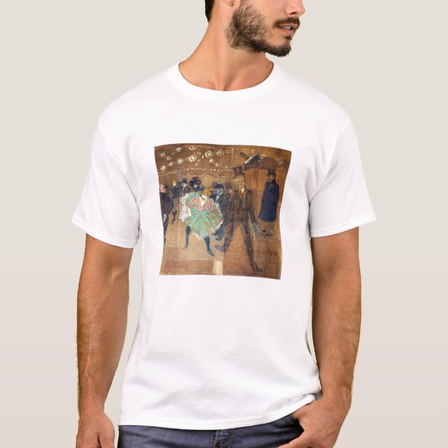 T-shirt Henri de Toulouse-Lautrec - Danse à la Rouge (Devant)
