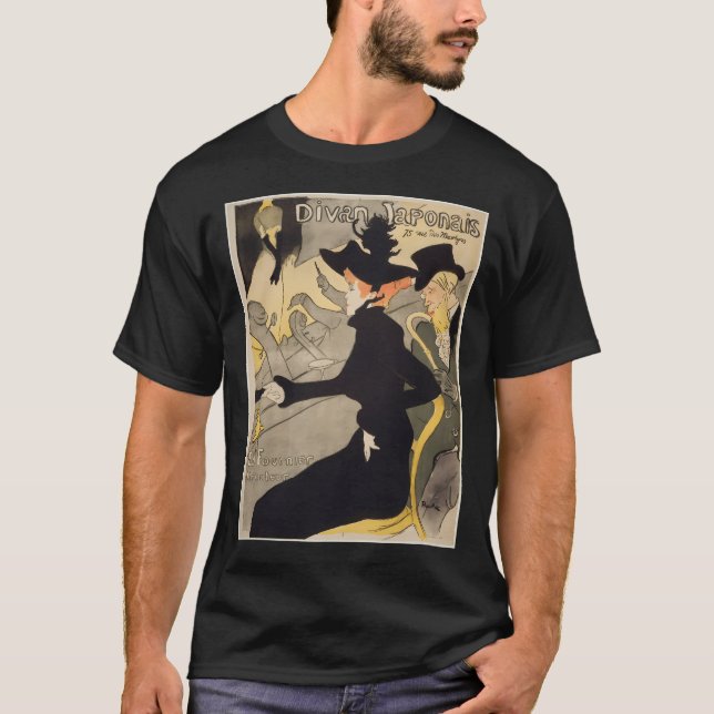T-shirt Henri De Toulouse-Lautrec Divan (Devant)