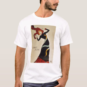 T-shirt Henri De Toulouse-Lautrec Jane Avril 1899