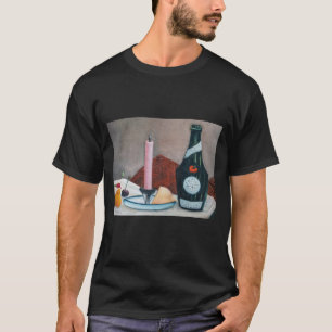 T-shirt Henri Rousseau - La bougie rose