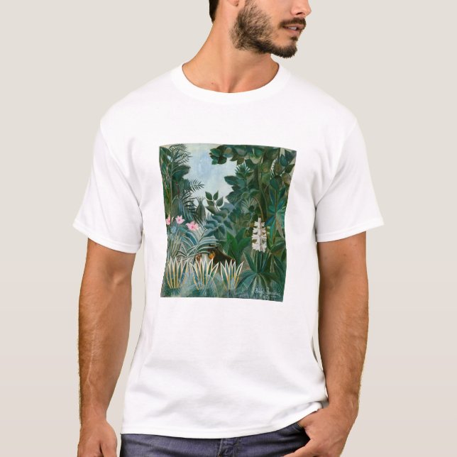 T-shirt Henri Rousseau - La jungle équatoriale (Devant)
