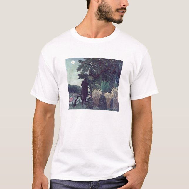 T-shirt Henri Rousseau - Le Charmeur Des Serpents (Devant)