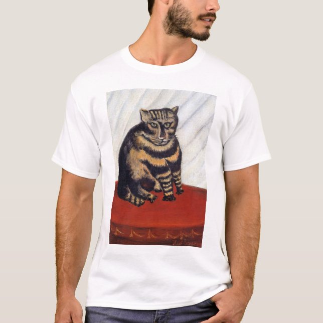 T-shirt Henri Rousseau - Le Tigre ( Le Conversation Tigre  (Devant)