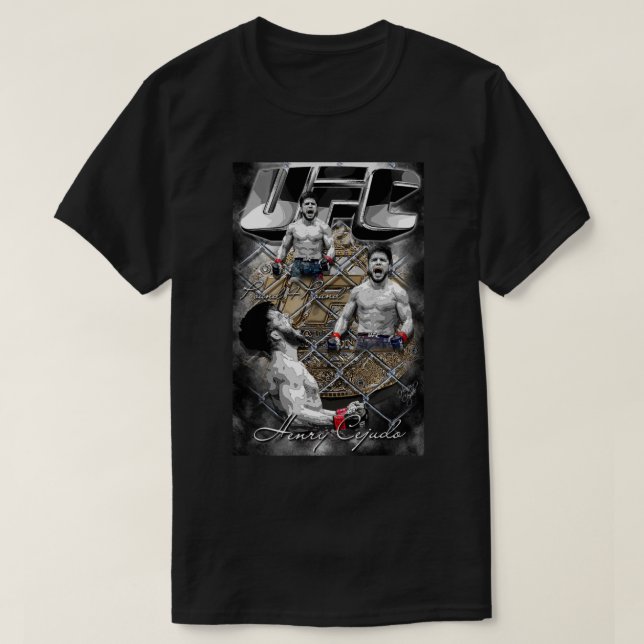 T-shirt Henry Cejudo Hommage D 2 Poster Premium T Shirt (Design devant)