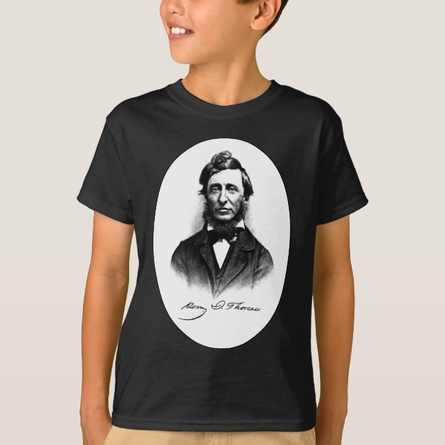 T-shirt Henry David Thoreau (Devant)