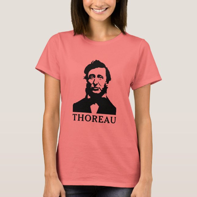 T-shirt Henry David Thoreau (Devant)