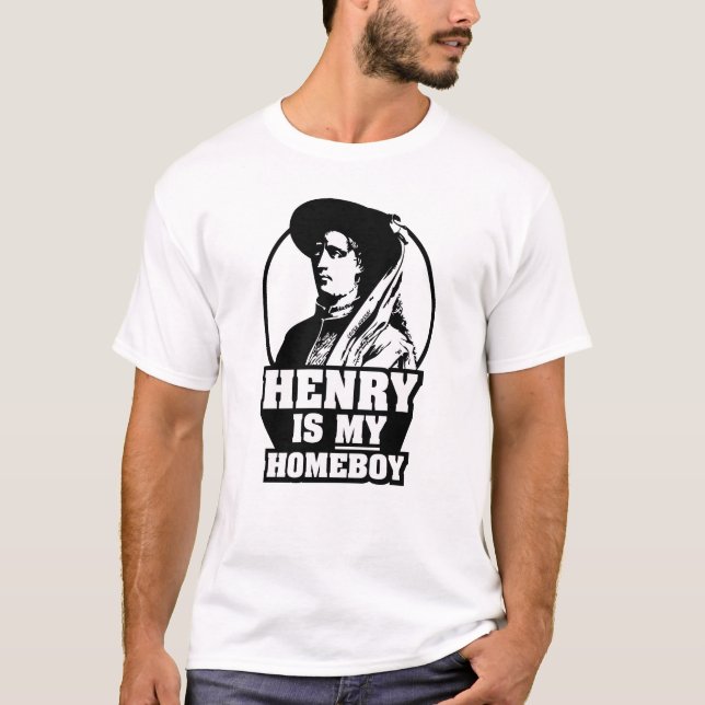 T-shirt Henry le navigateur est mon homeboy ! (Devant)