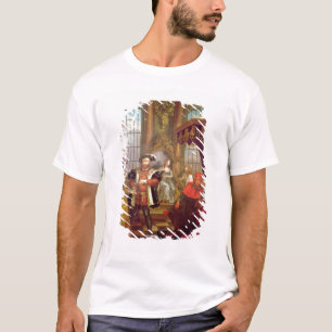 T-shirt Henry VIII Anne Boleyn de présentation à la cour