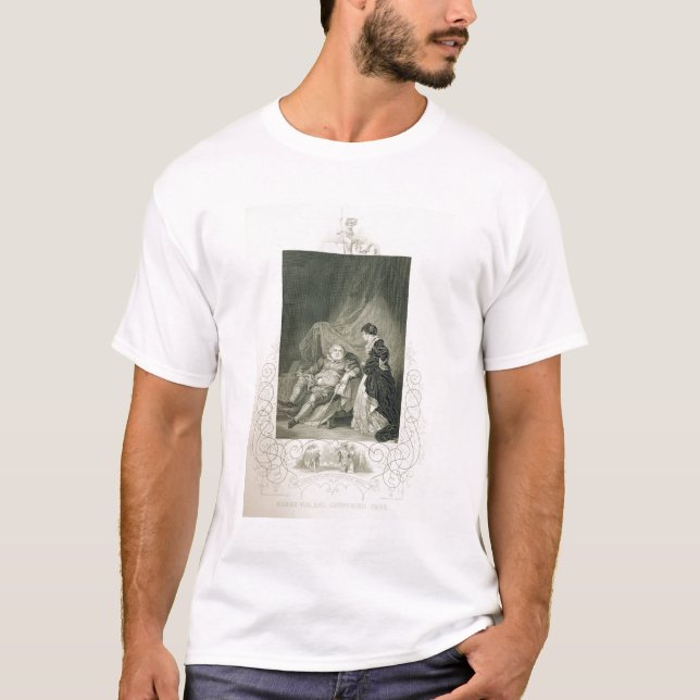 T-shirt Henry VIII et Catherine Parr, dans le jeu Henry V (Devant)