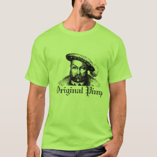 T-shirt Henry VIII : Souteneur original (vert)