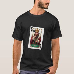 T-shirt Henry VIII Tournoi de poker Style carte de jeu