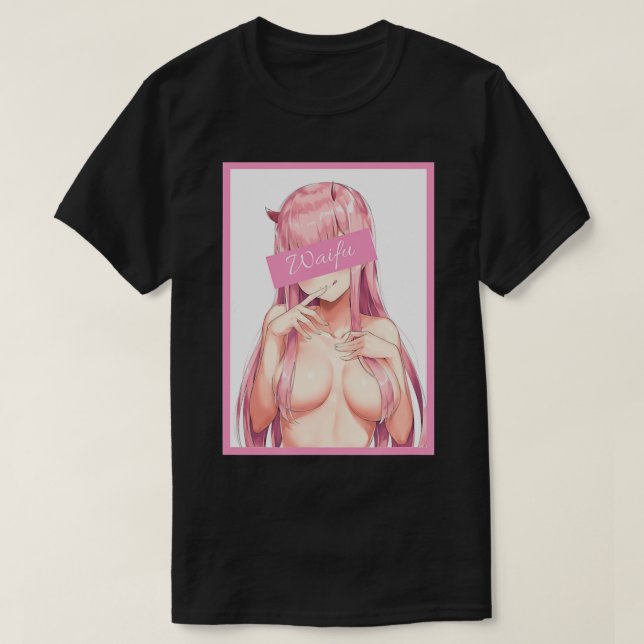 T-shirt Hentai, Concept Design Anime, Lewd Japanese Devil (Design devant)