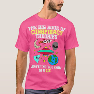 T-shirt Héorie du complot Le Grand Livre De La Conspiratio