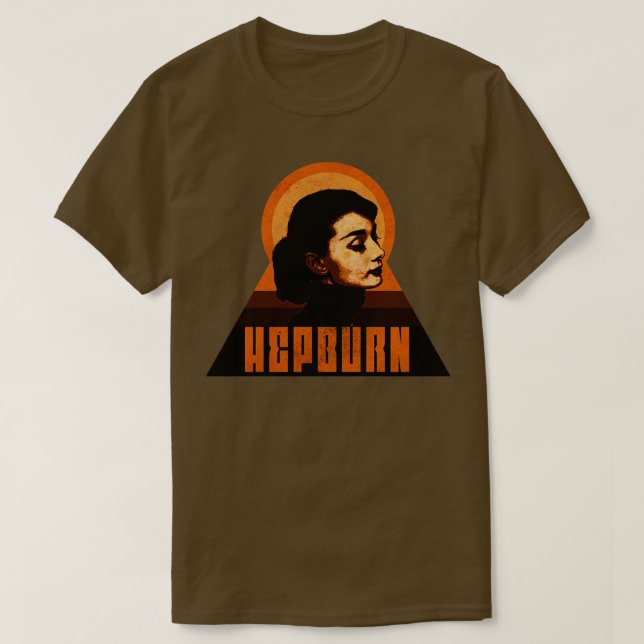 T-shirt Hepburn Classic Films (Design devant)