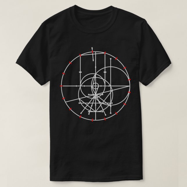 T-shirt Heptadecagon (Design devant)