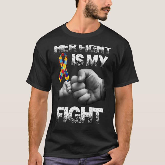 T-shirt Her Fight Is (Devant)