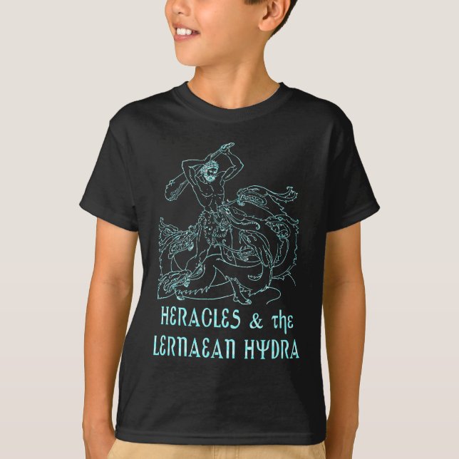 T-shirt Heracles et l'hydre de Lernaean (Devant)