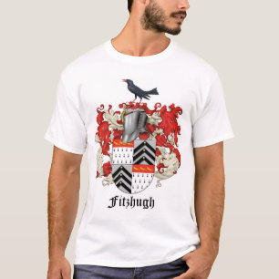 T-shirt Héraldique de famille de Fitzhugh - le GRAND CRES