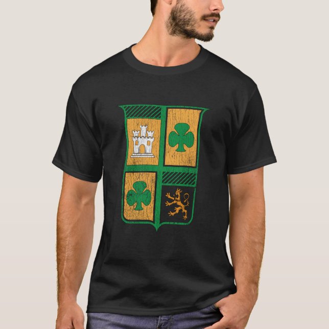 T-shirt Héraldique irlandaise (Devant)