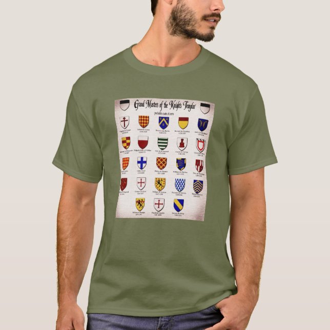 T-shirt Heraldry maître modèle (Devant)