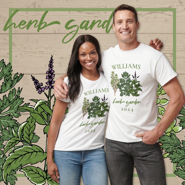 T-shirt Herb Garden (Herb Garden T-Shirt)