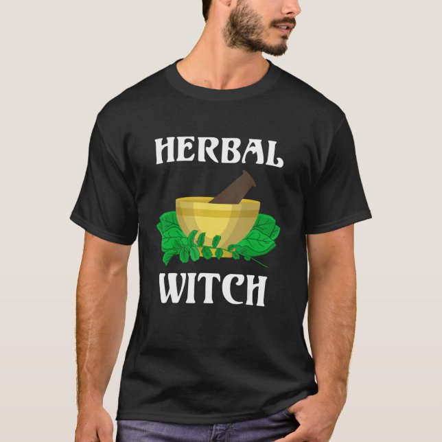 T-shirt Herbes herbacées Apothécaire Humour Herbaliste Her (Devant)