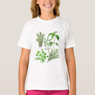 T-shirt Herbes Rosemary Sage Thyme Mint Parsley cuisine