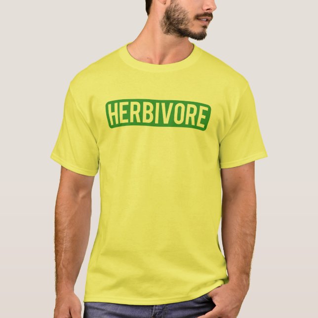 T-shirt Herbivore (Devant)