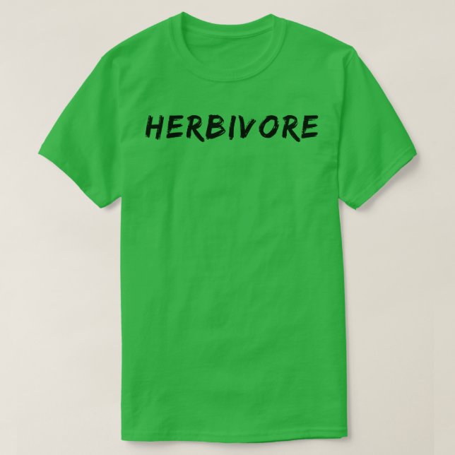 T-shirt Herbivore 34 (Design devant)
